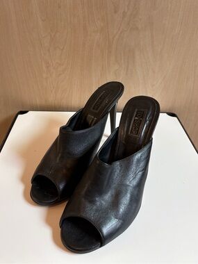Black mules